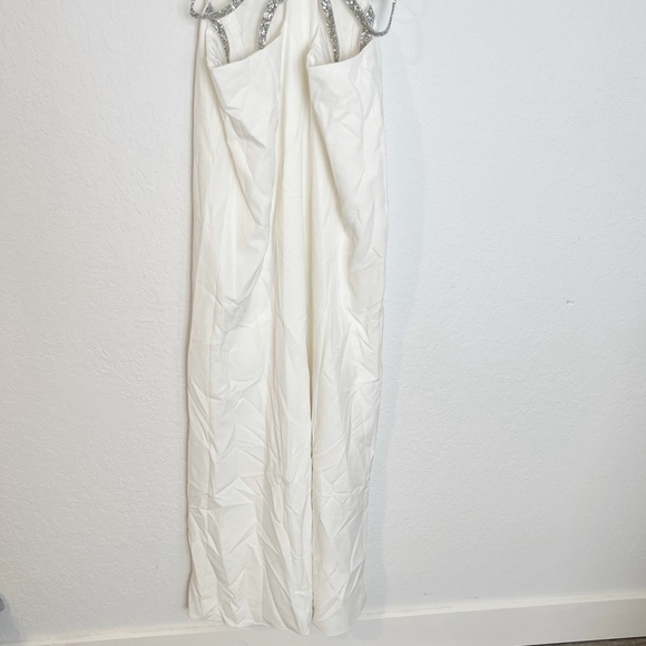 Aidan Mattox Embellished Cutout Gown - Picture 6 of 10